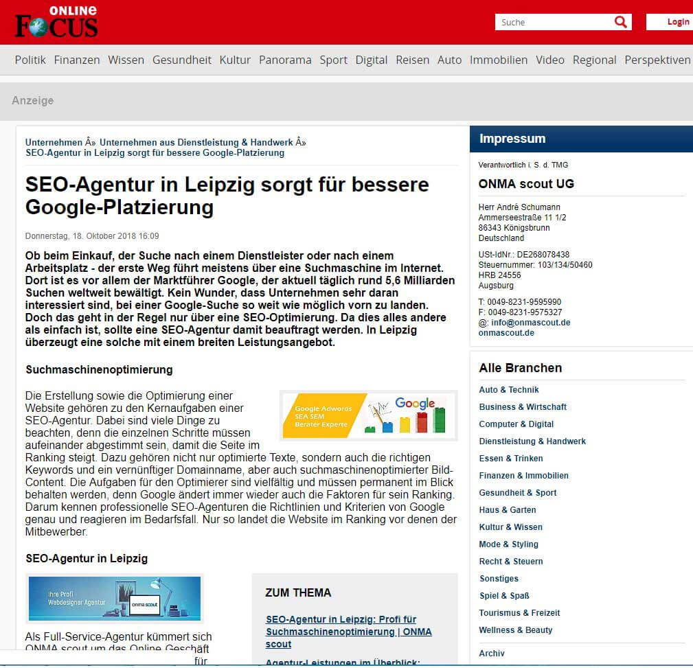 full service adwords agentur